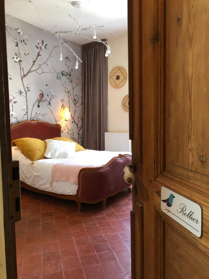 Bed and Breakfast L'Oiseau Bleu Rollier Roubia Exterior foto