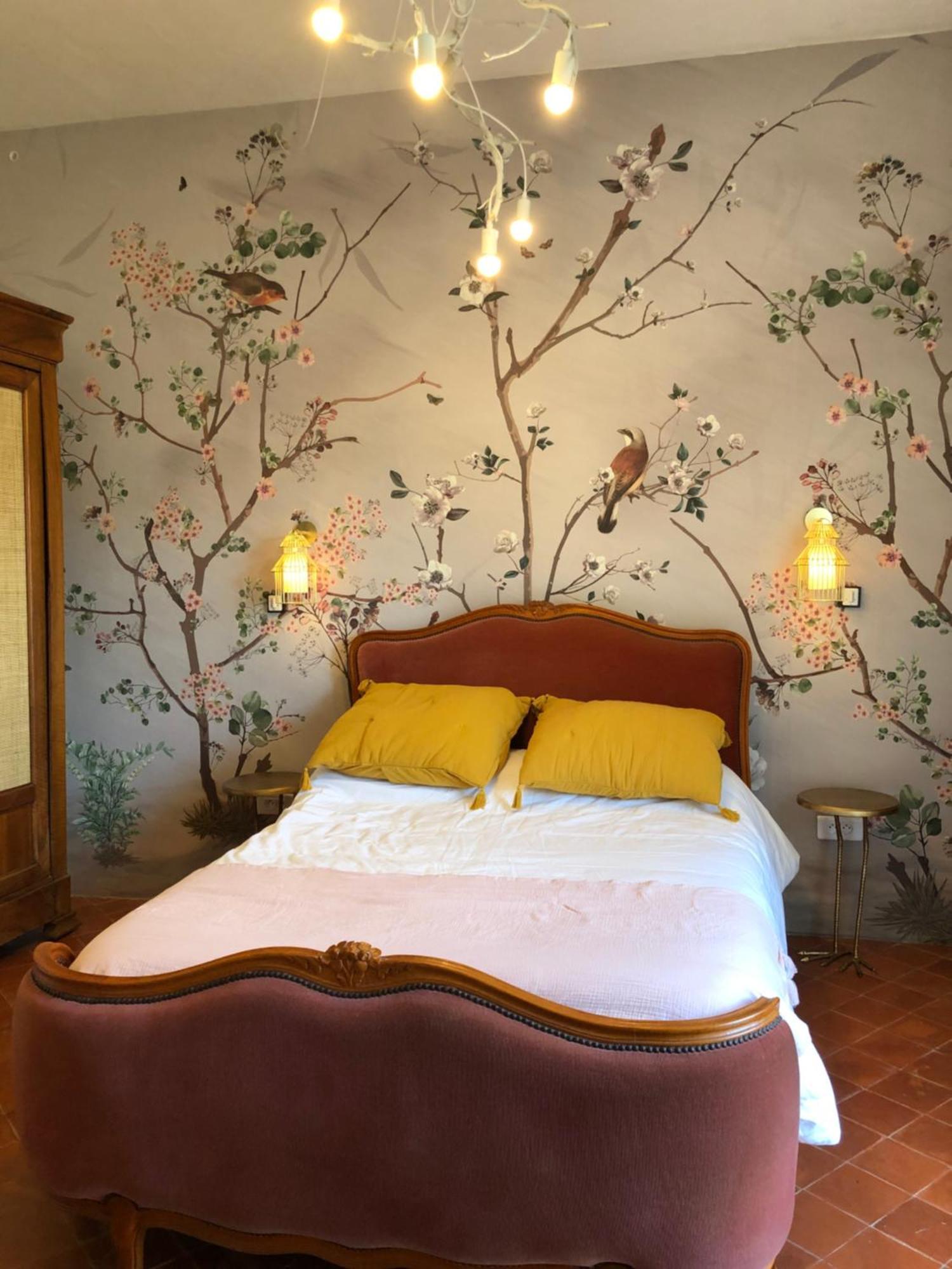 Bed and Breakfast L'Oiseau Bleu Rollier Roubia Exterior foto