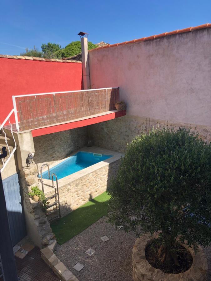 Bed and Breakfast L'Oiseau Bleu Rollier Roubia Exterior foto