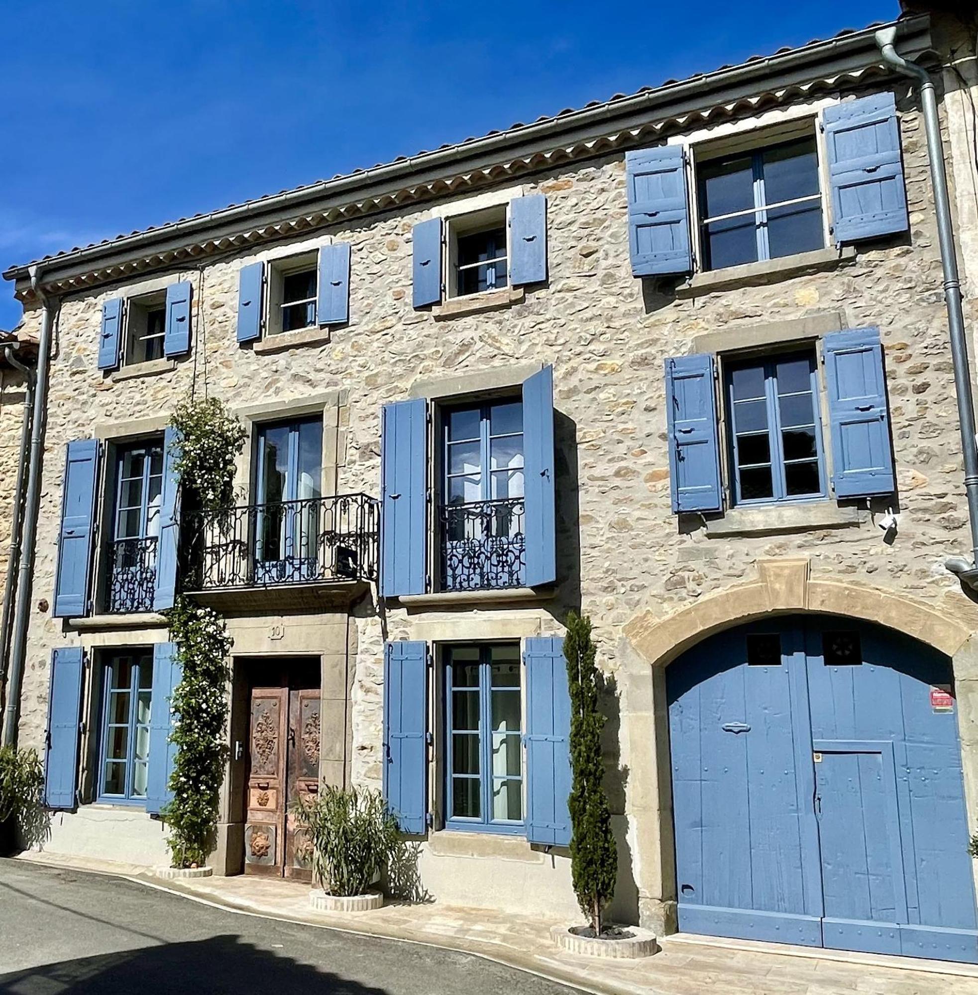 Bed and Breakfast L'Oiseau Bleu Rollier Roubia Exterior foto